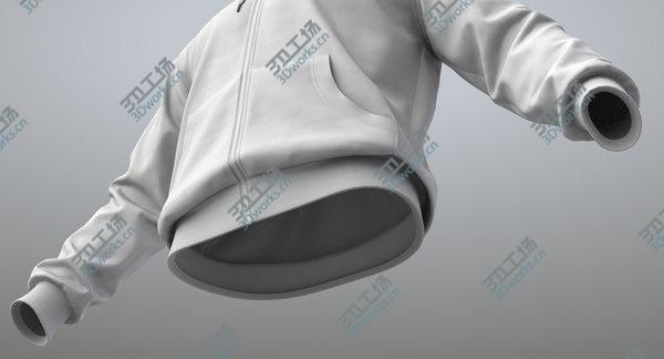 images/goods_img/20210312/Hoodie 02 (White) PBR model/5.jpg